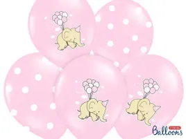 balony-slonik-rozowy-mix-6-szt-dekoracje-baby
