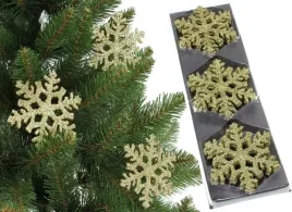 zawieszki-choinkowe-sniezynki-zlote-brokatowe-9szt