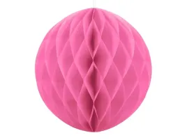 kula-bibulowa-rozowy-40cm-dekoracje-honeycomb