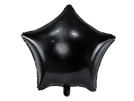 balon-foliowy-metalizowany-czarny-gwiazdka-48cm