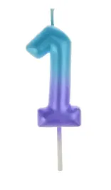 swieczka-na-tort-cyfra-1-niebiesko-fioletowa-ombre