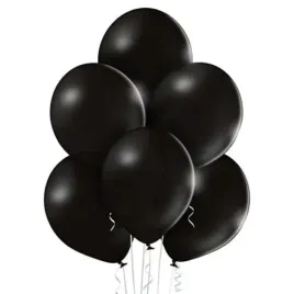 balony-belbal-100szt-pastel-black-10-23cm-czarne