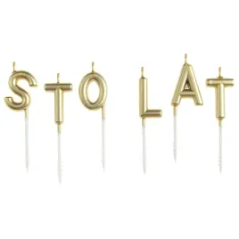 swieczki-urodzinowe-sto-lat-na-tort-zlote-urodziny