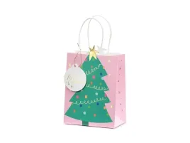 torebka-na-prezenty-choinka-mix-14x20-5x8cm