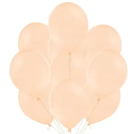 balony-belbal-100szt-pastel-peach-cream-10-23cm-brzoskwiniowy