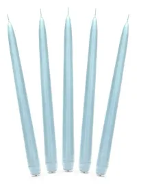 swieca-stozkowa-matowa-blekitna-10-sztuk-24-cm