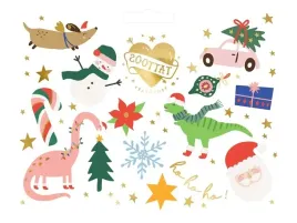 tatuaze-zmywalne-swiateczne-balwan-13-szt