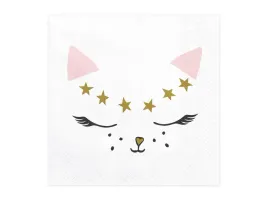 serwetki-urodzinowe-kotek-kot-bialo-rozowe-dekoracja-stolu-33x33cm-20szt