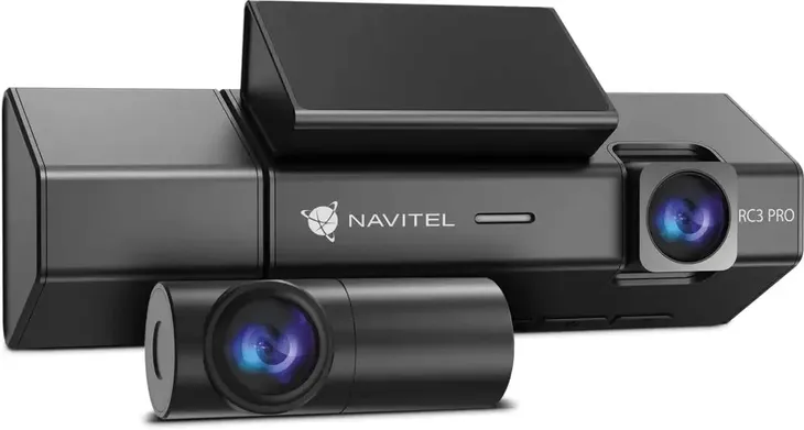 Wideorejestrator przód i tył 3 w 1 NAVITEL RC3 PRO GPS WiFi Full HD