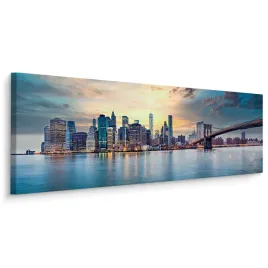 obraz-panoramiczny-do-biura-nowy-york-miasto-manhattan-145x45