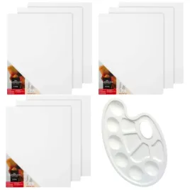 plotno-malarskie-podobrazie-24-x-30-cm-9-sztuk-gratis-paletka-malarska