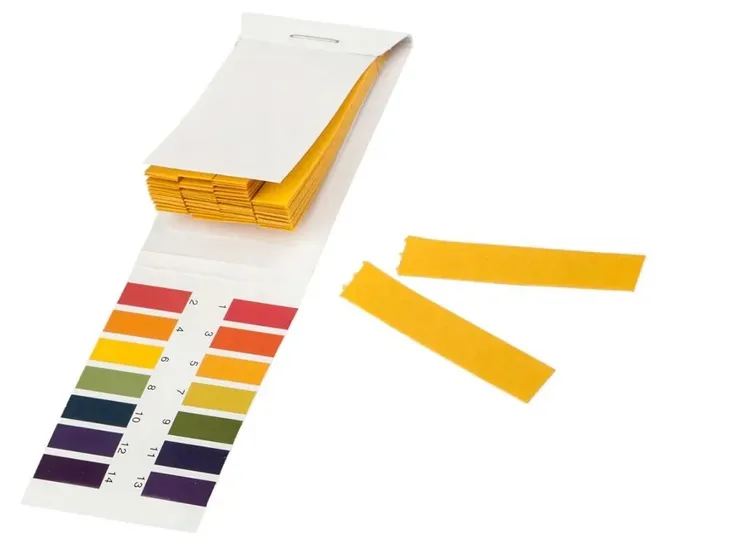 PAPIERKI LAKMUSOWE PASKI WSKAŹNIKOWE PH 1-14 80szt