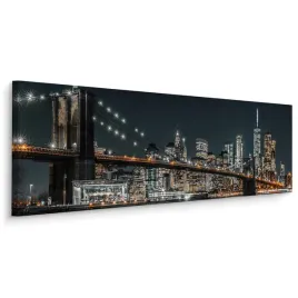 obraz-do-salonu-nocna-panorama-ny-most-brooklinski-architektura-145x45