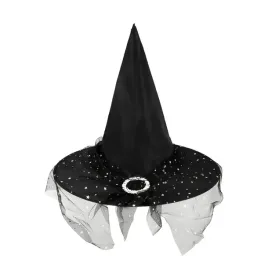 kapelusz-czarownicy-czarno-srebrny-z-tiulem-wiedzmy-halloween-przebranie