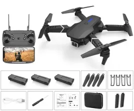 dron-e88-pro-dwie-kamery-zawis-250m-wifi-zabawka-3xakumulatory