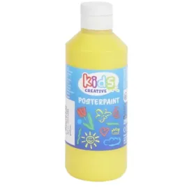 farba-plakatowa-zolta-farba-w-butelce-dla-dzieci-250ml