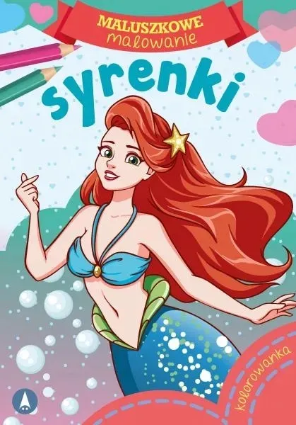 Maluszkowe malowanie Syrenki Kolorowanka