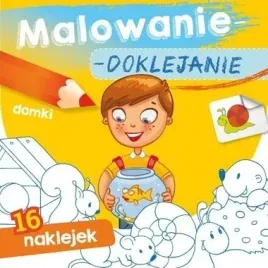 malowanie-doklejanie-naklejki-domki-kolorowanka