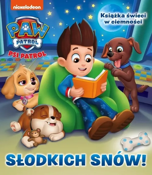 Psi Patrol Słodkich snów Świecąca w Ciemności NOCY