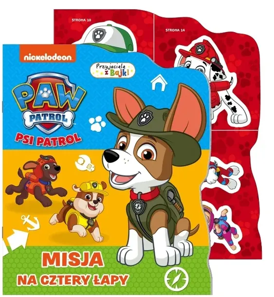 Psi Patrol Przyjaciele z bajki Misja na cztery