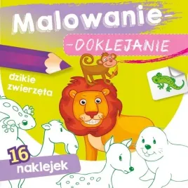 malowanie-doklejanie-dzikie-zwierzeta-kolorowanka-naklejki