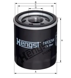 filtr-oleju-hengst-h832w-opel-astra-k-1-4-turbo-insignia-b-2-0