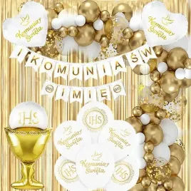 scianka-balony-pierwsza-komunia-swieta-dowolne-imie-89szt