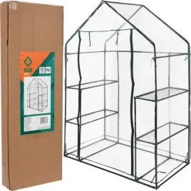 mini-szklarnia-foliowa-tunel-foliowy-folia-143x73x195cm-ogrodowy-4-polki
