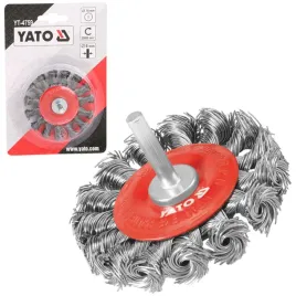 yato-szczotka-tarczowa-fi-75mm-z-trzpieniem-drut-stalowy-splatany-yt-4759