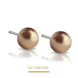 blomdahl-kolczyki-hipoalergiczne-pearl-bronze-6-mm