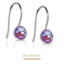 blomdahl-wiszace-kolczyki-hipoalergiczne-pendant-bezel-shiny-violet-5-mm