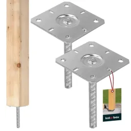 2x-podstawa-kotwa-wspornik-slupa-130x130x205-pret-do-wmurowania-stal-ocynk