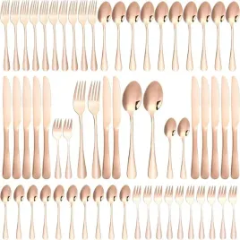 sztucce-zestaw-60szt-dla-12-osob-stal-nierdzewna-zlote-eleganckie-zmywarka