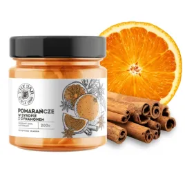 pomarancze-w-syropie-z-cynamonem-plastry-do-herbaty-200-g-the-jar-naturalne
