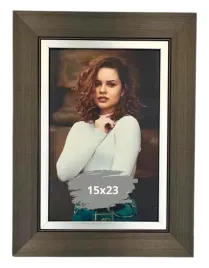 ramka-na-zdjecie-15x23-srebrna-szara-prosta-gloria