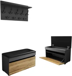 garderoba-szafka-na-buty-80-cm-szary-mat-dab-wotan