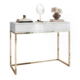 konsola-blanco-zloty-chrom-100-cm-bialy-polysk-push-open