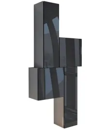 wiszacy-regal-polka-szafka-polysk-akryl-90cm