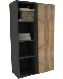 wiszaca-szafka-do-pokoju-biala-czarna-dab-2x30-60