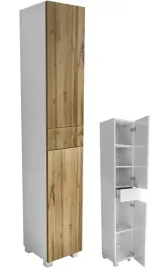 slupek-lazienkowy-30-komin-wiszacy-stojacy-bialy-mat-dab-wotan-30cm