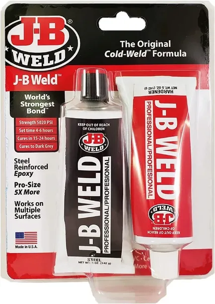 JB WELD NAJSILNIEJSZY klej epoksy stalowy XL 284g