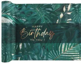 bieznik-zielony-dzungla-happy-birthday-to-you-28x300-cm-urodziny-party