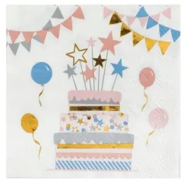 serwetki-papierowe-biale-tort-balony-20-szt-kitty-party-urodziny