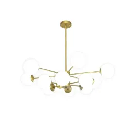 lampa-wiszaca-kule-zlota-12-kloszy-mlecznych-e27