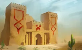 fototapeta-minecraft-swiatynia-pustynna-na-wymiar