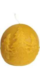 swieca-kula-ze-swierkami-z-wosku-pszczelego-ss518
