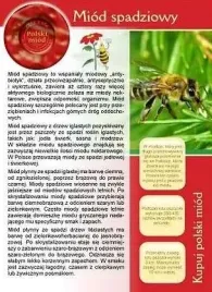 broszura-informacyjna-ulotka-miod-spadziowy-ul-pasieka-20-szt