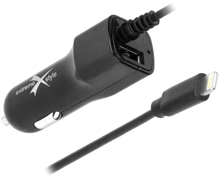 ladowarka-samochodowa-lightning-usb-extremestyle-stan-nowy