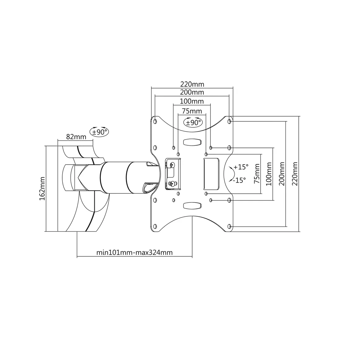 uchwyt-scienny-do-tv-23-43-cabletech-30kg
