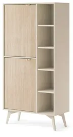 regal-forest-dwudrzwiowy-bez-jodelka-scandi-zlote-uchwyty